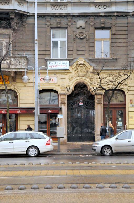 Frank & Fang Apartments Budapest Exteriör bild