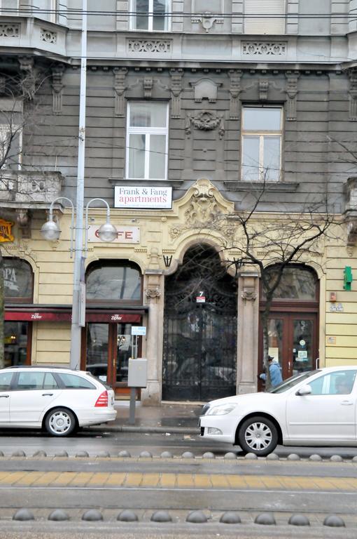 Frank & Fang Apartments Budapest Exteriör bild